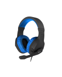 GENESIS ARGON 200 Gaming Headset, On-Ear, Wired, Microphone, Blue Genesis ARGON 200 Wired On-Ear