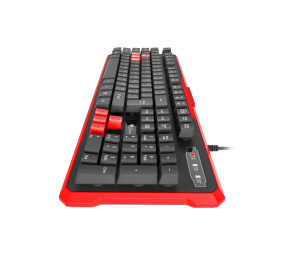 GENESIS RHOD 110 Gaming Keyboard, US Layout, Wired, Red | Genesis | RHOD 110 | Gaming keyboard | Wired | US | 1.7 m | Red, Black
