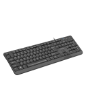 Natec Keyboard, Trout, US Layout, Slim, Black | Natec | NKL-0967 Trout | Standard | Wired | US | Black