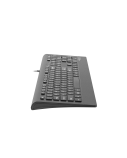 Natec Keyboard, Barracuda, US Layout, Slim | Natec | Keyboard | Barracuda | Standard | Wired | US | Black