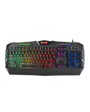 FURY Spitfire Gaming Keyboard, US Layout, Wired, Black Fury | USB 2.0 | Spitfire | Gaming keyboard | Gaming Keyboard | RGB LED light | US | Wired | Black | 1.8 m