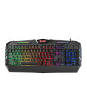 FURY Spitfire Gaming Keyboard, US Layout, Wired, Black | Fury | USB 2.0 | Spitfire | Gaming keyboard | Gaming Keyboard | RGB LED light | US | Wired | Black | 1.8 m