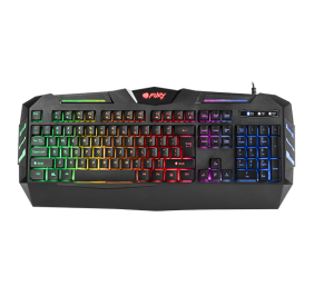 FURY Spitfire Gaming Keyboard, US Layout, Wired, Black | Fury | USB 2.0 | Spitfire | Gaming keyboard | Gaming Keyboard | RGB LED light | US | Wired | Black | 1.8 m