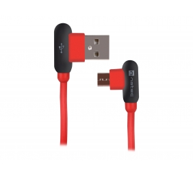 Natec | Angled USB Micro to Type A Cable | Prati | Micro USB | USB Type-A