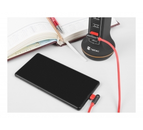 Natec | Angled USB Micro to Type A Cable | Prati | Micro USB | USB Type-A