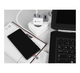Natec Prati, USB Micro to Type A Cable 1m, LED, Silver | Natec | Micro USB to USB Type-A | Prati | Micro USB | USB Type-A
