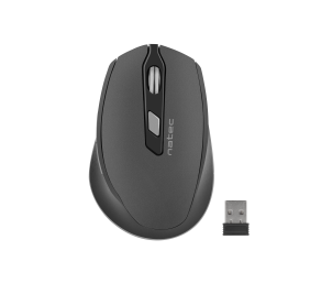 Natec Mouse, Siskin, Silent, Wireless, 2400 DPI, Optical, Black-Grey | Natec | Mouse | Optical | Wireless | Black/Grey | Siskin