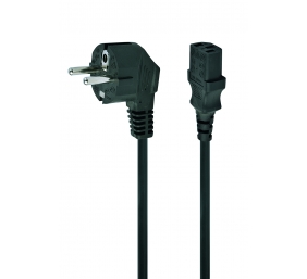 Gembird PC-186 Maitinimo Kabelis, Input EU Power plug - Output C13, 1.8m, Juoda