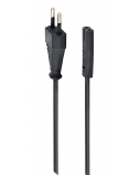 Gembird PC-184/2 Maitinimo Kabelis, EU Power plug, 1.8m, Juoda