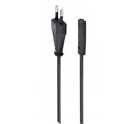 Gembird PC-184/2 Maitinimo Kabelis, EU Power plug, 1.8m, Juoda