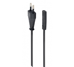 Gembird PC-184/2 Maitinimo Kabelis, EU Power plug, 1.8m, Juoda