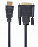 Cablexpert | Black | HDMI to DVI | 3 m