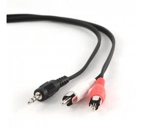 Cablexpert | 2.5m, 3.5mm/2xRCA, M/M | 3.5mm | 2 x RCA