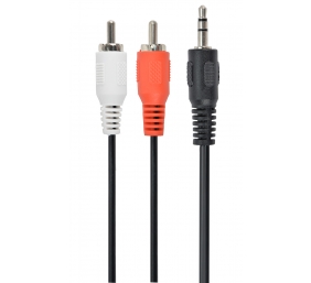 Cablexpert | 2.5m, 3.5mm/2xRCA, M/M | 3.5mm | 2 x RCA
