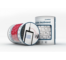 Gembird | Flexible keyboard | Wired | US | USB + PS/2
