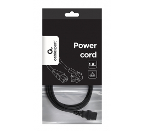 Cablexpert | Power cord (C13), VDE approved | Black