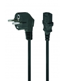 Cablexpert | PC-186-VDE-3M Power cord (C13), VDE approved, 3 m | Black