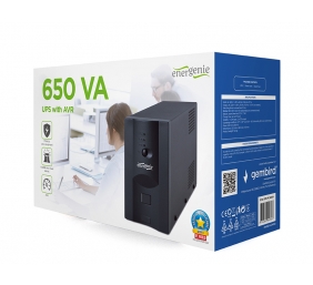 EnerGenie | UPS UPS-PC-652A with AVR | 650 VA | 220 V | 220 V