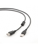 USB 2.0 extension cable A plug/A socket 15ft cable , Length: 4.5 m | Gembird