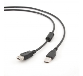 USB 2.0 extension cable A plug/A socket 15ft cable , Length: 4.5 m | Gembird