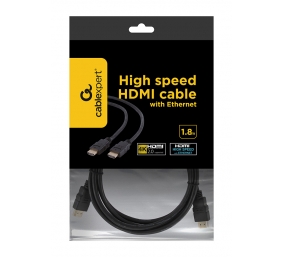 Cablexpert | CC-HDMI4-6 | Black | HDMI to HDMI | 1.8 m