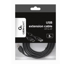 Gembird Premium quality USB extension cable, 10 ft | Cablexpert