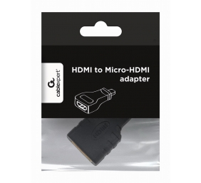 Gembird | HDMI to Micro-HDMI adapter | Black | HDMI | micro HDMI