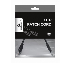 Cablexpert | Patch Cord Cat.5e UTP 0.25m | Black