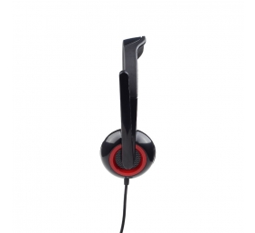 Gembird | MHS-002 Stereo headset | Built-in microphone | 3.5 mm | Black/Red