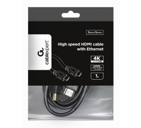 Cablexpert | black | HDMI | HDMI | HDMI to HDMI | 1 m