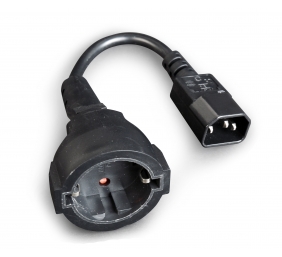 Cablexpert | Power adapter cord | PC-SFC14M-01 | 0.15 m