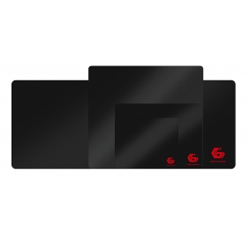Gembird | MP-GAME-M | natural rubber foam + fabric | Gaming mouse pad, medium | Gaming mouse pad | 250x350x3 mm | Black