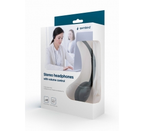 Cablexpert | MHP-123 Stereo headphones with volume control | 3.5 mm | Black