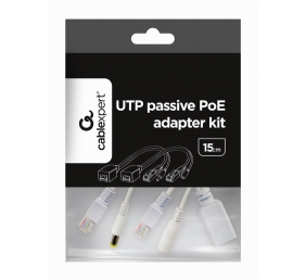 Cablexpert | PP12-POE-0.15M-W | 0.15 m | White | UTP passive PoE adapter kit