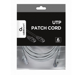 Cablexpert UTP Cat6 Patch cord, grey, 5 m