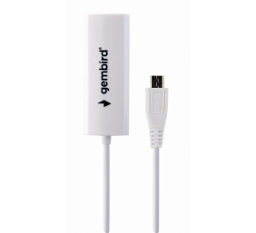 Gembird | Micro USB 2.0 LAN Adapter | Micro USB to RJ45