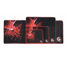 Gembird | MP-GAMEPRO-M Gaming mouse pad PRO, Medium | Mouse pad | 250 x 350 x 3 mm | Black/Red