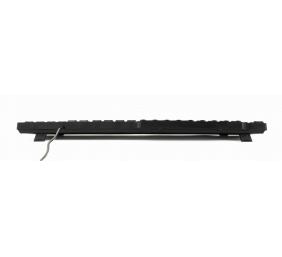 Gembird | KB-UM-104 Compact multimedia keyboard | Multimedia | Wired | US | Black | USB | 420 g