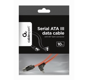 Cablexpert | CC-SATAM-DATA90 | Serial ATA III 50cm data cable with 90 degree bent connector