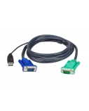 Aten | 1.8M USB KVM Cable with 3 in 1 SPHD | 2L-5202U