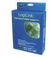 Logilink | HDMI A male - HDMI A male, 1.4v | Black | HDMI | HDMI | HDMI to HDMI | 10 m