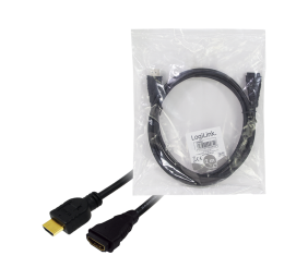 Logilink | HDMI Cable Type A Male - HDMI Type A Female | CH0056 | HDMI Type A Female | HDMI Type A Male | HDMI to HDMI | 2 m