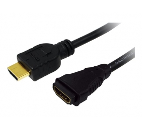 Logilink | HDMI Cable Type A Male - HDMI Type A Female | CH0056 | HDMI Type A Female | HDMI Type A Male | HDMI to HDMI | 2 m
