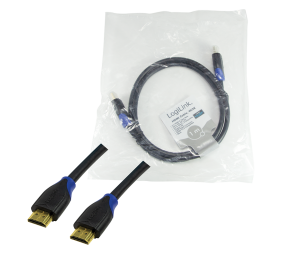 Logilink CH0061 HDMI Cable 2.0 bulk M/M 1.0m black | Logilink | HDMI (type A) male | HDMI (type A) male | HDMI to HDMI | 1 m