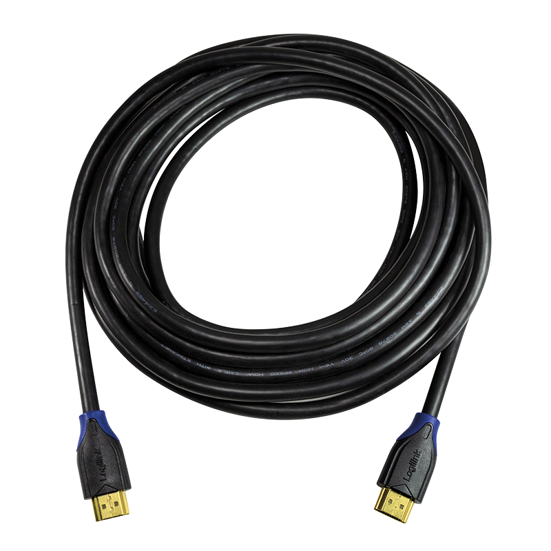 Logilink | Cable HDMI High Speed with Ethernet | Black | HDMI Type A Male | HDMI Type A Male | HDMI to HDMI | 10 m