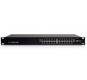 Ubiquiti | Switch | ES-24-250W | Web managed | Rackmountable | 1 Gbps (RJ-45) ports quantity 24 | SFP ports quantity 2 | 12 month(s)