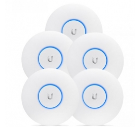 Ubiquiti | UniFi | UAP-AC-LR-5 (5-Pack) | 802.11ac | 2.4 - 5 | 867 Mbit/s | 10/100/1000 Mbit/s | Ethernet LAN (RJ-45) ports 1 | MU-MiMO Yes | PoE in