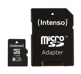 INTENSO 3413460 Intenso micro SD 8GB SDH