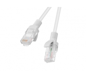 Lanberg | Patch cable - CAT 6 | RJ-45 - male | RJ-45 - male | RJ-45 | PCU6-10CC-0500-S | 5 m | Grey