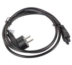 Lanberg CA-C5CA-11CC-0018-BK Maitinimo kabelis Euro CEE 7/7 to C5 1.8M, Juoda